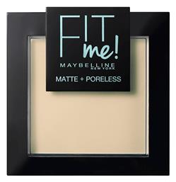 Fit Me Matte & Poreless Πούδρα 8.5gr Maybelline