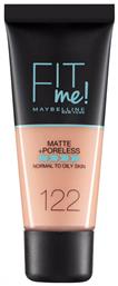Fit Me Matte + Poreless Liquid Make Up 122 Cream Beige 41gr 30ml Maybelline