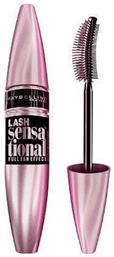 Lash Sensational Full Fan Effect Mascara για Όγκο & Καμπύλη Intense Black 9.5ml Maybelline