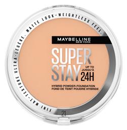 Super Stay Hybrid Πούδρα 21 Nude Beige 9gr Maybelline