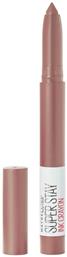 Superstay Ink Crayon Long Lasting Pencil Κραγιόν Matte 10 Trust Your Gut 1.5gr Maybelline