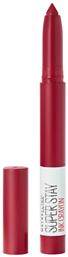 Superstay Ink Crayon Long Lasting Pencil Κραγιόν Matte 50 Own Your Empire 1.5gr Maybelline