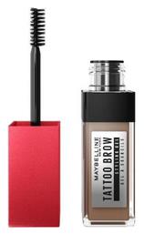 Tattoo Brow 36H Gel για Φρύδια Maybelline