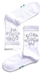 Me We Γυναικείες Κάλτσες με Σχέδια Λευκές από το Zaboo