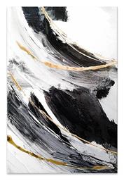 Golden and Silver Reflections σε Καμβά Megapap