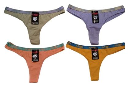 MEI Βαμβακερά Γυναικεία String MultiPack - Mei
