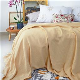 Alba Κουβέρτα Πικέ Υπέρδιπλη 240x260εκ. Lemon Melinen