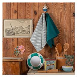 Carrot Πετσέτα Κουζίνας από 100% Βαμβάκι Teal 45x65cm 2τμχ Melinen