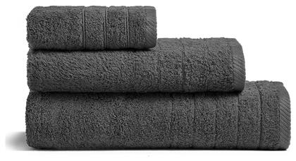 Πετσέτα Προσώπου Fresca 50x90εκ. Dark Grey Βάρους 500gr/m² Melinen