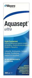 Aquasept Ultra Υγρό Φακών Επαφής 360ml Meyers