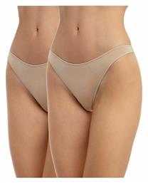 Γυναικεία String 2Pack Μπεζ Minerva