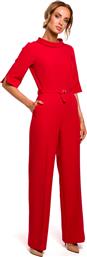 MOE M463 Γυναικεία Ολόσωμη Φόρμα σε Κόκκινο χρώμα από το Style Icon Boutique