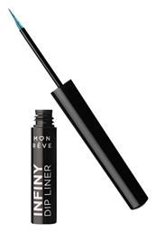 Infiny Dip Waterproof Πινέλο Eye Liner 09 Turquoise 2ml Mon Reve