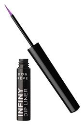 Infiny Dip Waterproof Πινέλο Eye Liner 10 Orchid 2ml Mon Reve