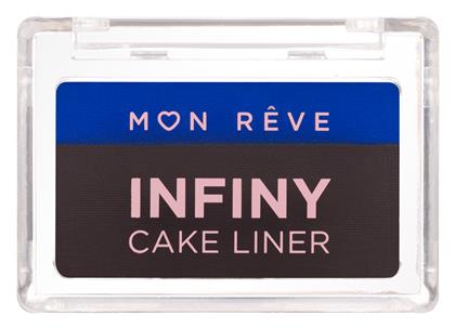 Infiny Πινέλο Eye Liner 03 Brown & Royal Blue 3gr Mon Reve