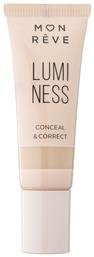 Luminess Concealer Cream Color Corrector 10ml Mon Reve