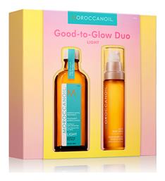 Good To Glow Duo Light Σετ Θεραπείας Μαλλιών 2τμχ Moroccanoil