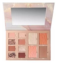 Marble Face & Eye Παλέτα Μακιγιάζ για Πρόσωπο & Μάτια MUA