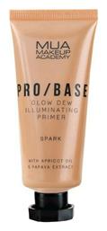 Pro Base Primer Προσώπου σε Κρεμώδη Μορφή Glow Dew Spark 30ml MUA