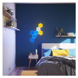 Shapes Hexagons Smarter Διακοσμητικό Φωτιστικό με Φωτισμό RGB Hexagon LED Πολύχρωμο Nanoleaf