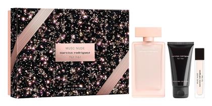 Musc Nude For Her Γυναικείο Σετ με Body Lotion 3τμχ Narciso Rodriguez