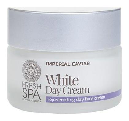 Fresh Spa Imperial White Κρέμα Προσώπου Ημέρας για Ενυδάτωση με Χαβιάρι 50ml Natura Siberica