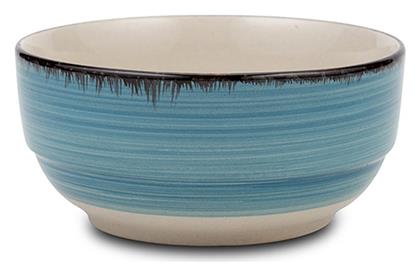 Lines Μπωλ Σερβιρίσματος Δημητριακών Στρογγυλό Κεραμικό Faded Blue με Διάμετρο 14εκ. Nava