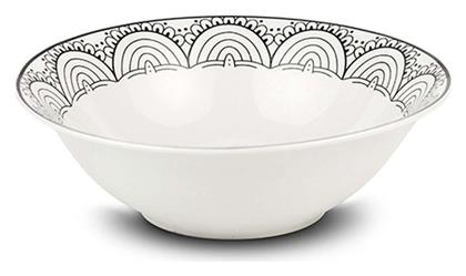 Σαλατιέρα από Πορσελάνη Μαύρη 23x23x7.5cm Nava