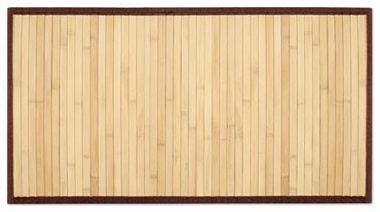 Πατάκι Μπάνιου Ξύλινο 48383.2 Light Brown 43x80εκ. Navaris