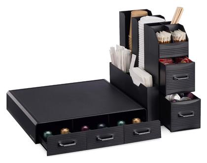 Συρτάρι Αποθήκευσης για 48 Κάψουλες Nespresso 32.7x32.7x32.7cm 60824.01 Navaris