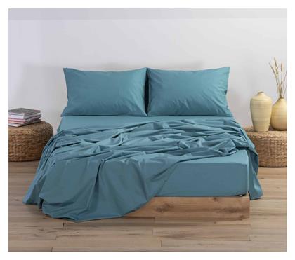 Nef-Nef Homeware Υπέρδιπλο 240x270εκ. Basic Dusty Petrol - Nef Nef