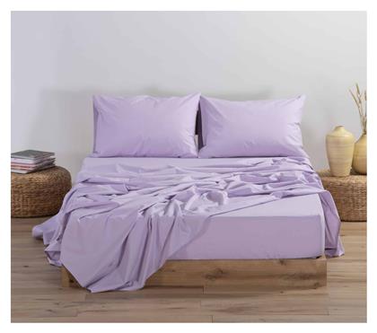 Nef-Nef Homeware King Size 180x200+35εκ. με Λάστιχο Basic 1159 Lavender - Nef Nef