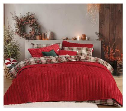Nef-Nef Homeware Κουβερτοπάπλωμα Υπέρδιπλο 240x220εκ. Sweet Christmas Red - Nef Nef
