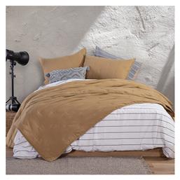 Nef-Nef Homeware Marven Κουβερλί Ημίδιπλο Microfiber Honey 180x240cm - Nef Nef