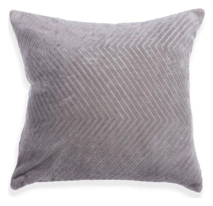 Nef-Nef Homeware Μαξιλάρι Καναπέ Dakari Fleece Grey 45x45εκ. Nef Nef