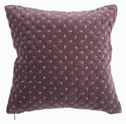 Nef-Nef Homeware Μαξιλαροθήκη Shepard Wine 45x45εκ. Nef Nef