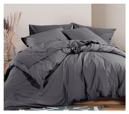 Nef-Nef Homeware Μονή 160x240 Basic Dark Grey - Nef Nef