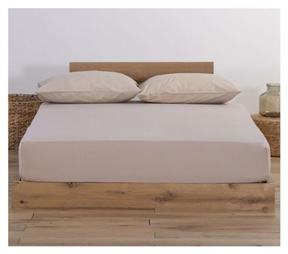 Nef-Nef Homeware Μονό 100x200+30εκ. με Λάστιχο Jersey 1020 Linen - Nef Nef