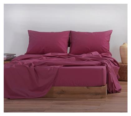 Nef-Nef Homeware Μονό 170x270εκ. Basic Bordo - Nef Nef