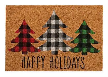 Nef-Nef Homeware Πατάκι Εισόδου από Κοκοφοίνικα Trees Of Joy Μπεζ 40x60εκ. Μπεζ - Nef Nef