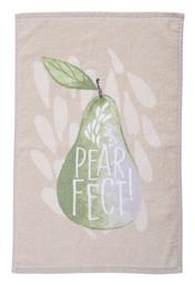 Nef-Nef Homeware Pearfect Ποτηρόπανο από 100% Βαμβάκι σε Μπεζ Χρώμα 40x60cm - Nef Nef