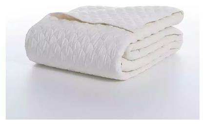 Nef-Nef Homeware Scofield Κουβερλί Υπέρδιπλο Microfiber Ecru 230x240cm - Nef Nef