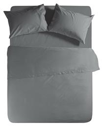 Nef-Nef Homeware Σεντόνι Υπέρδιπλο 240x270εκ. Basic 727 Dark Grey - Nef Nef