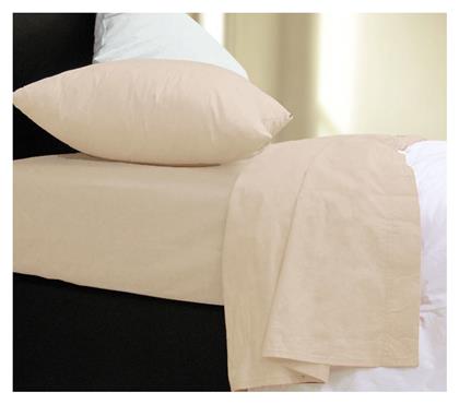 Nef-Nef Homeware Σεντόνι Υπέρδιπλο 240x270εκ. Basic 729 Cream Μπεζ - Nef Nef