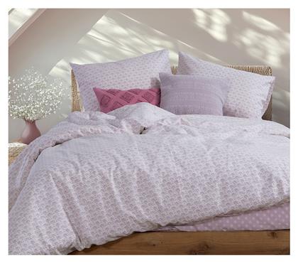 Nef-Nef Homeware Σετ Υπέρδιπλο 4τμχ 160x200+35εκ. με Λάστιχο Keylan Μωβ - Nef Nef
