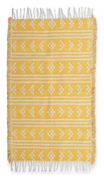 Nef-Nef Homeware Sunrow Ορθογώνιο Χαλάκι Κουζίνας Yellow 70x140εκ. Nef Nef