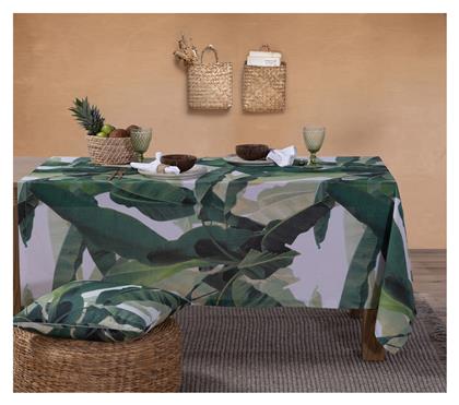 Nef-Nef Homeware Τραπεζομάντηλο Βαμβακερό Tropicana Green 140x180εκ. Nef Nef