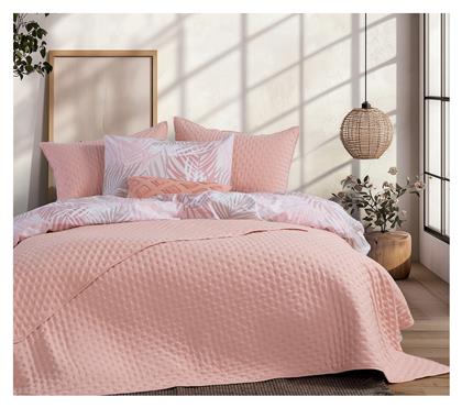 Nef-Nef Homeware Valia Κουβερλί Ημίδιπλο Microfiber Peach 180x240cm - Nef Nef