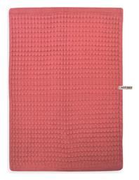 Nef-Nef Homeware Wafflow 23 Ποτηρόπανο από 100% Βαμβάκι Coral 45x68cm - Nef Nef