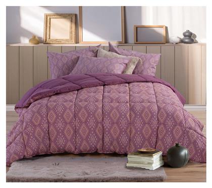 Πάπλωμα Υπέρδιπλο 240x220εκ. Shreder Mauve Nef-Nef από το Designdrops